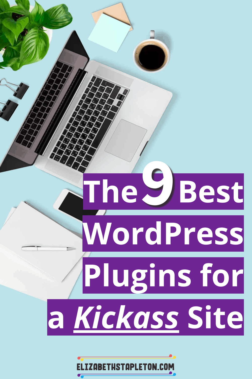 Plugins are a great way to make your blogging life easier, but you want to be very particular about what plugins you use and how many, too many could be weighing down your site, check out this post for the 9 best wordpress plugins for a kickass site #blogging #bloggingtips #wordpress #tech #plugins #blogger