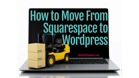 How to Move From Squarespace to Wordpressfeatured image Thinking of making the switch to Wordpress from Squarespace? It's easier than you thin, check out this post to learn how you can move your site from squarespace to wordpress.